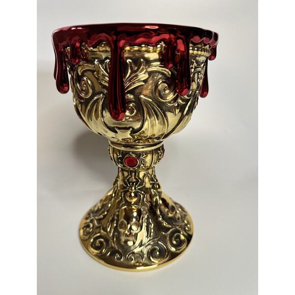 Bath & Body Works Chalice Cup 3 Wick Candle Holder 2023 Halloween New